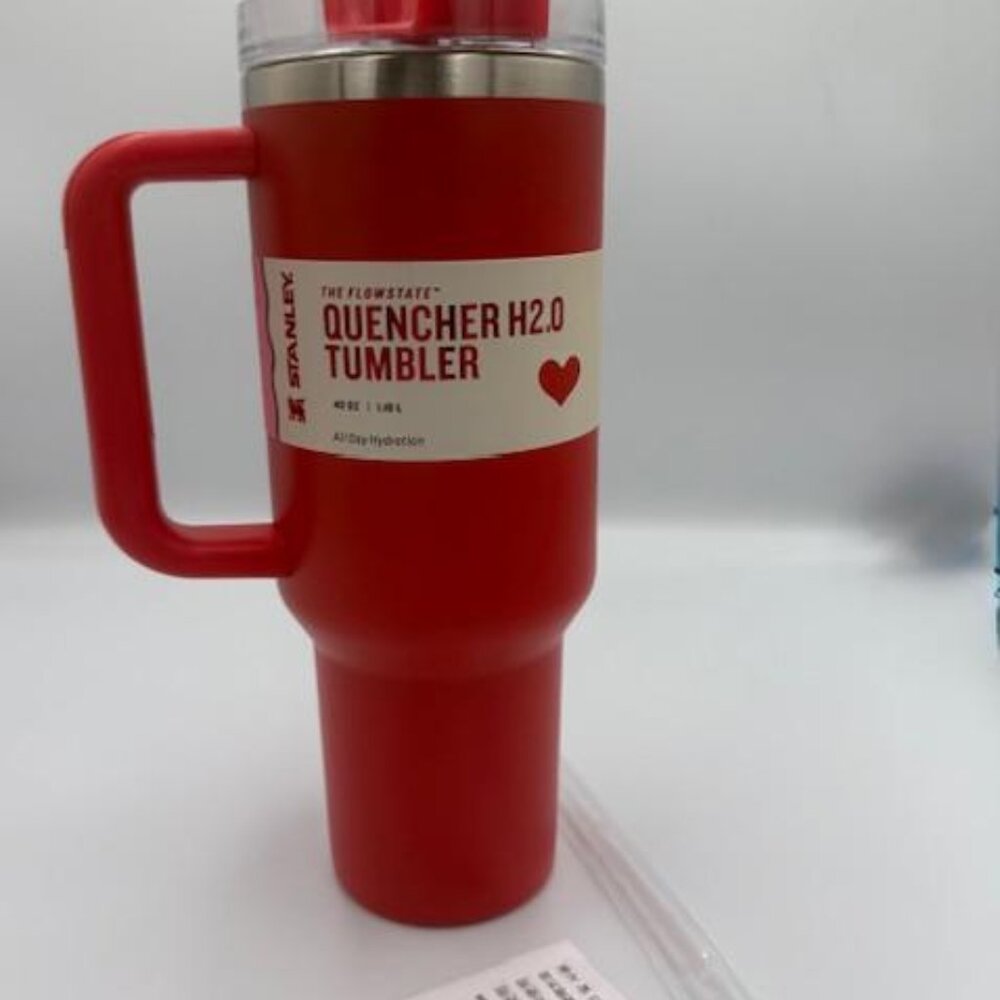 Stanley 40oz Quencher H2.0 FlowState Tumbler – Red Limited Edition – NIB